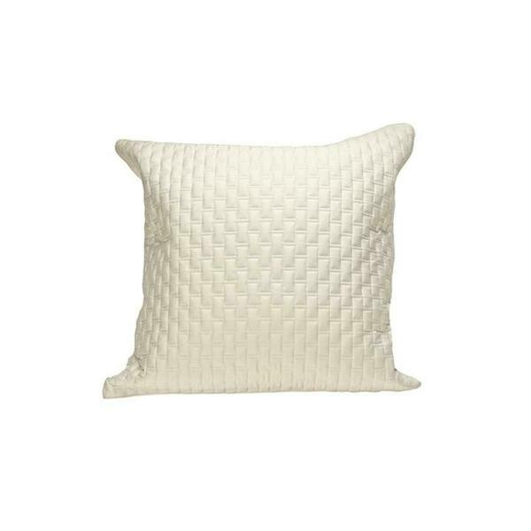 24W x 24L Bamboo Viscose Euro Sham - Ivory, Bedvoyage, Mfr#: 16980720